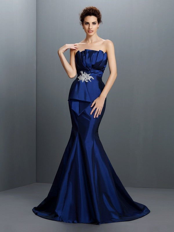 Mermaid Strapless Sleeveless Dress - Chloe Dress