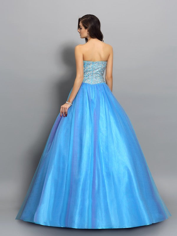 Ball Gown Sweetheart Tulle Sleeveless Gown - Chloe Dress