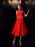 A-Line High Neck Chiffon Sleeveless Mini Dress - Chloe Dress