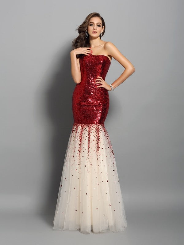 Mermaid One-Shoulder Sequin Sleeveless Dress - Chloe Dress