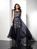 A-Line Satin Sleeveless Dress - Chloe Dress
