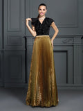 A-Line V-Neck Tulle Sleeveless Pleated Dress - Chloe Dress