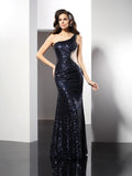 Sheath One-Shoulder Sequin Sleeveless Dress - Chloe Dress