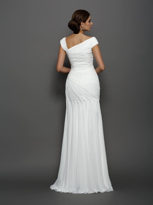 Mermaid Chiffon Sleeveless Dress - Chloe Dress