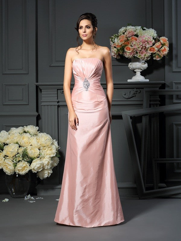 A-Line Strapless Sleeveless Pleated Dress - Chloe Dress