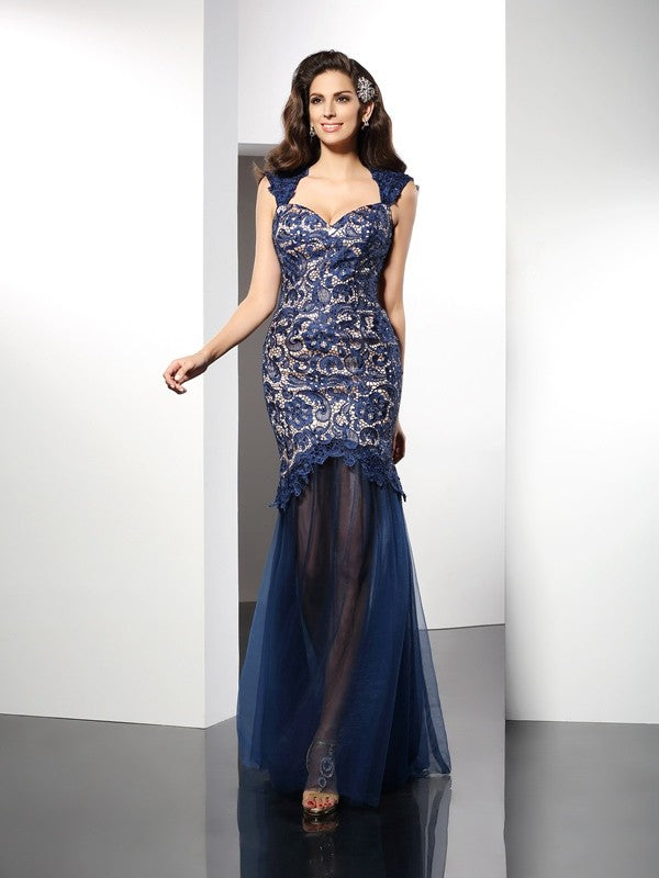 Mermaid Sweetheart Lace Sleeveless Dress - Chloe Dress