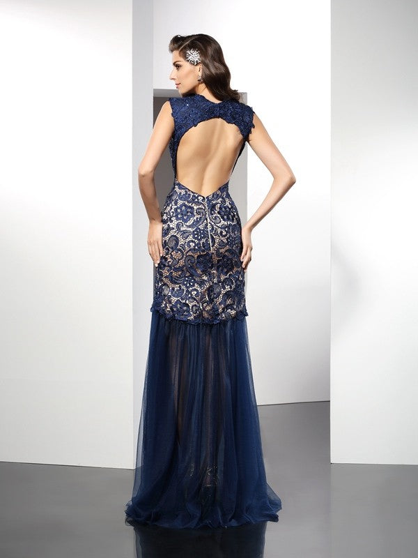 Mermaid Sweetheart Lace Sleeveless Dress - Chloe Dress