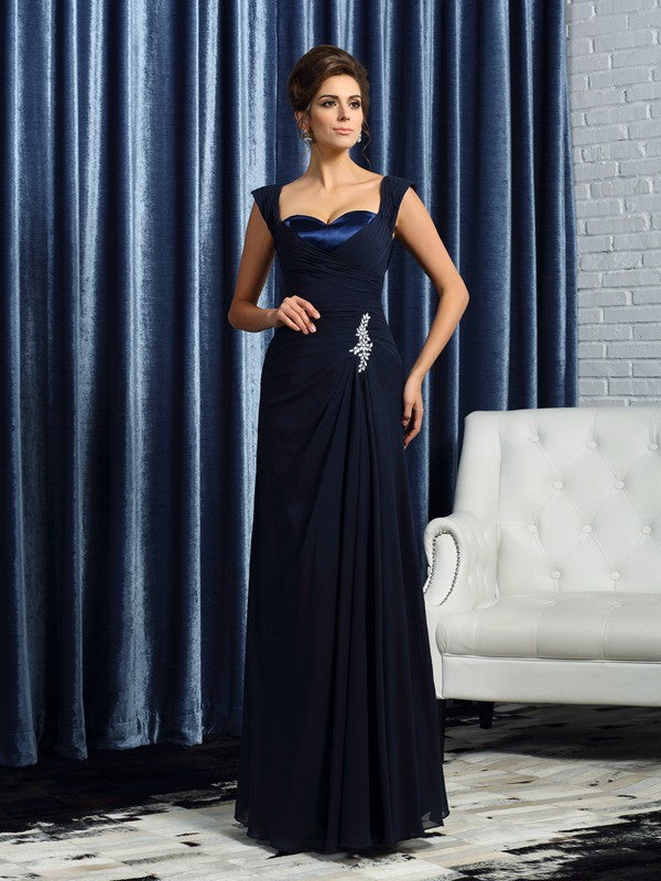 A-Line Chiffon Sleeveless Dress - Chloe Dress