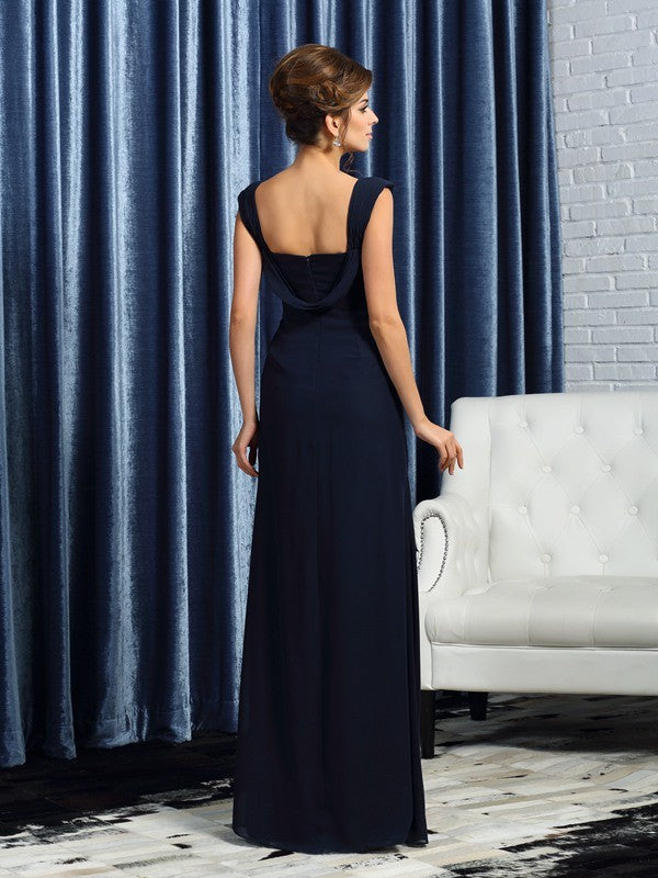 A-Line Chiffon Sleeveless Dress - Chloe Dress