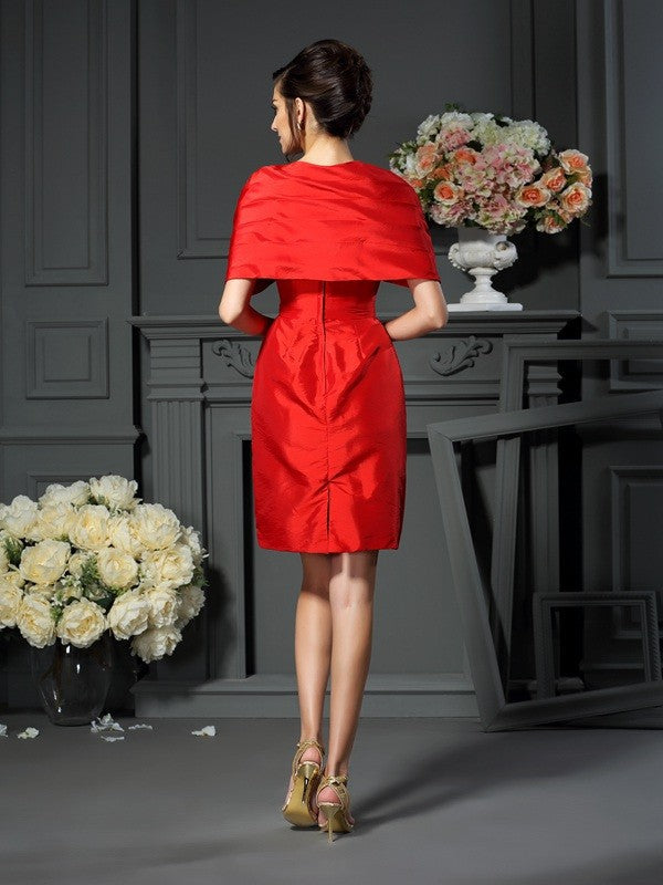 A-Line V-Neck Sleeveless Pleated Mini Dress - Chloe Dress