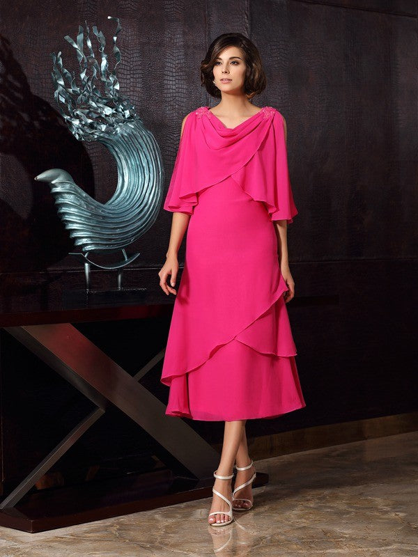 A-Line Chiffon Sleeveless Mini Dress - Chloe Dress