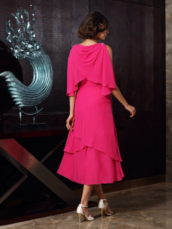 A-Line Chiffon Sleeveless Mini Dress - Chloe Dress