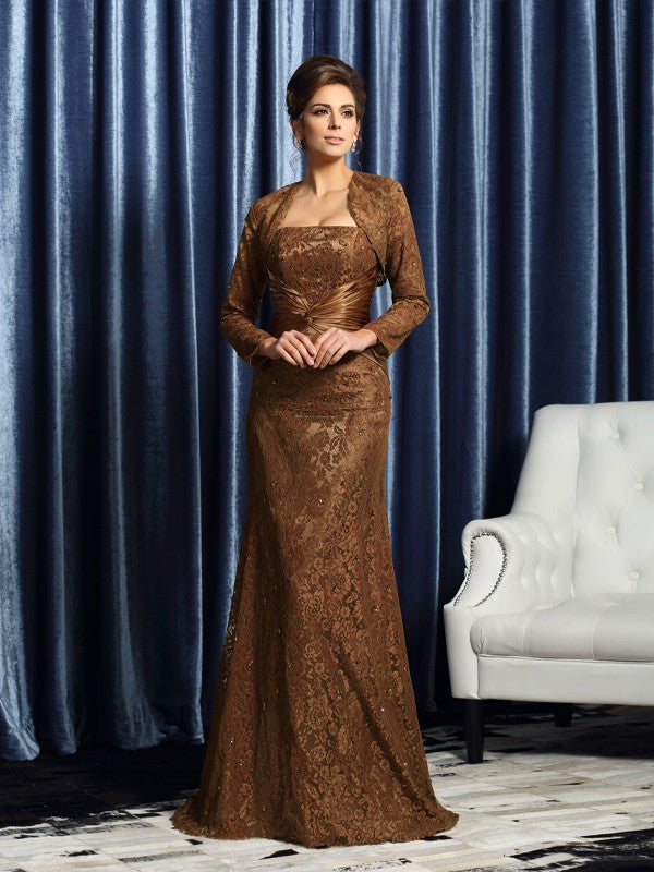 Sheath Strapless Satin Sleeveless Dress - Chloe Dress