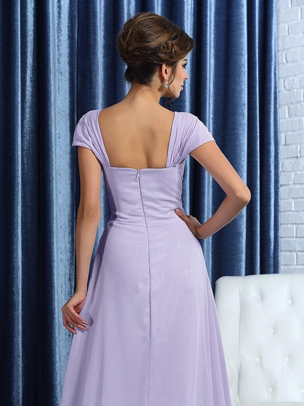 A-Line Chiffon Sleeveless Dress - Chloe Dress