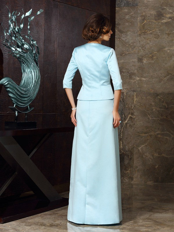 Sheath Strapless Satin Sleeveless Dress - Chloe Dress