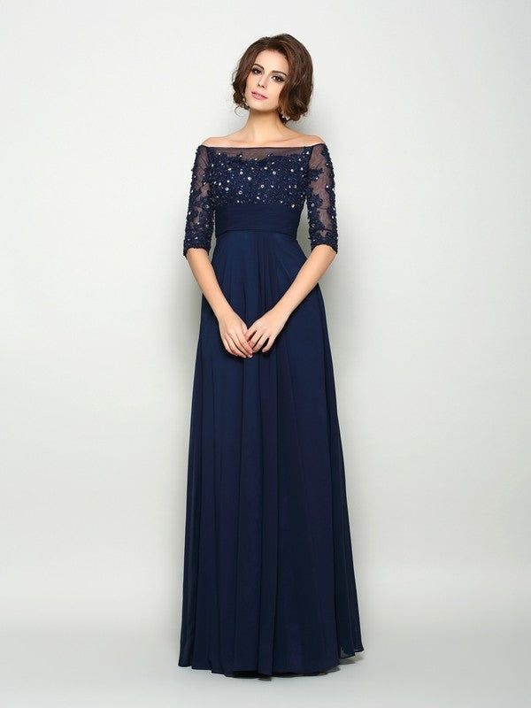 A-Line Chiffon Dress - Chloe Dress