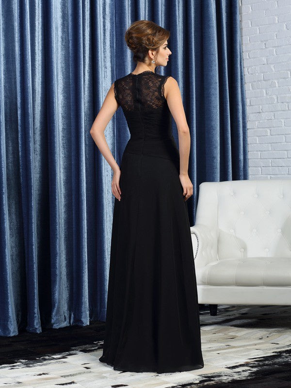 A-Line Chiffon Sleeveless Dress - Chloe Dress