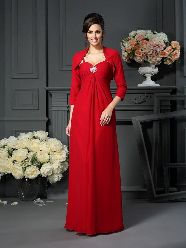 A-Line Spaghetti Strap Chiffon Sleeveless Dress - Chloe Dress