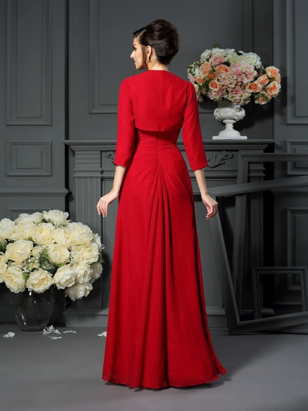 A-Line Spaghetti Strap Chiffon Sleeveless Dress - Chloe Dress