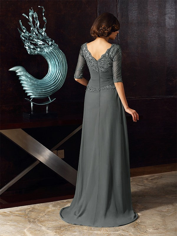 A-Line Chiffon Dress - Chloe Dress