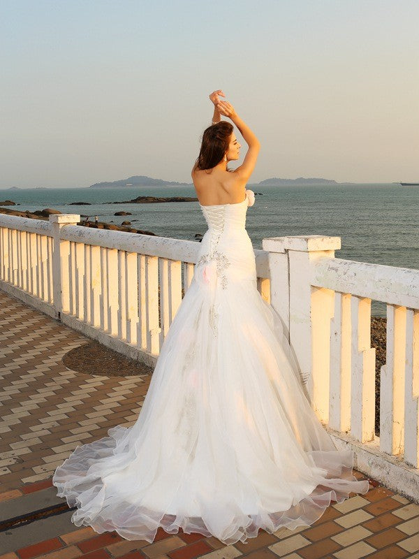 Ball Gown Strapless Satin Sleeveless Wedding Gown - Chloe Dress