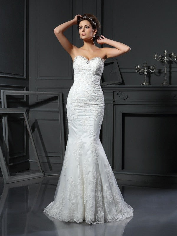 Sheath Sweetheart Sleeveless Wedding Dress - Chloe Dress