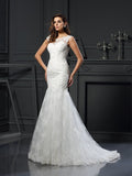 Mermaid Tulle Short Sleeve Applique Mini Wedding Dress - Chloe Dress