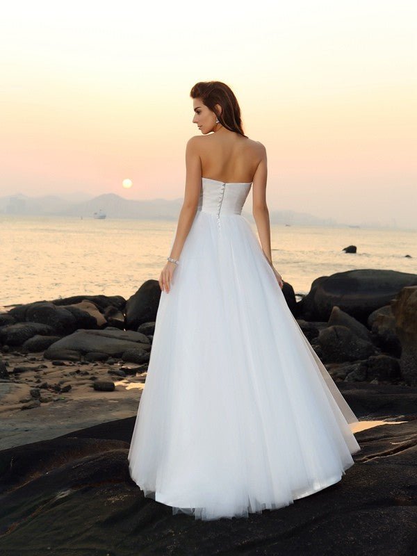 A-Line Sweetheart Sleeveless Wedding Dress - Chloe Dress