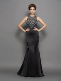 Mermaid Satin Sleeveless Dress - Chloe Dress