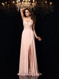 A-Line Halter Chiffon Sleeveless Dress - Chloe Dress