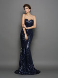 Mermaid Sweetheart Sequin Sleeveless Dress - Chloe Dress