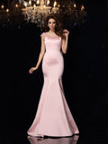 Mermaid Satin Sleeveless Dress - Chloe Dress