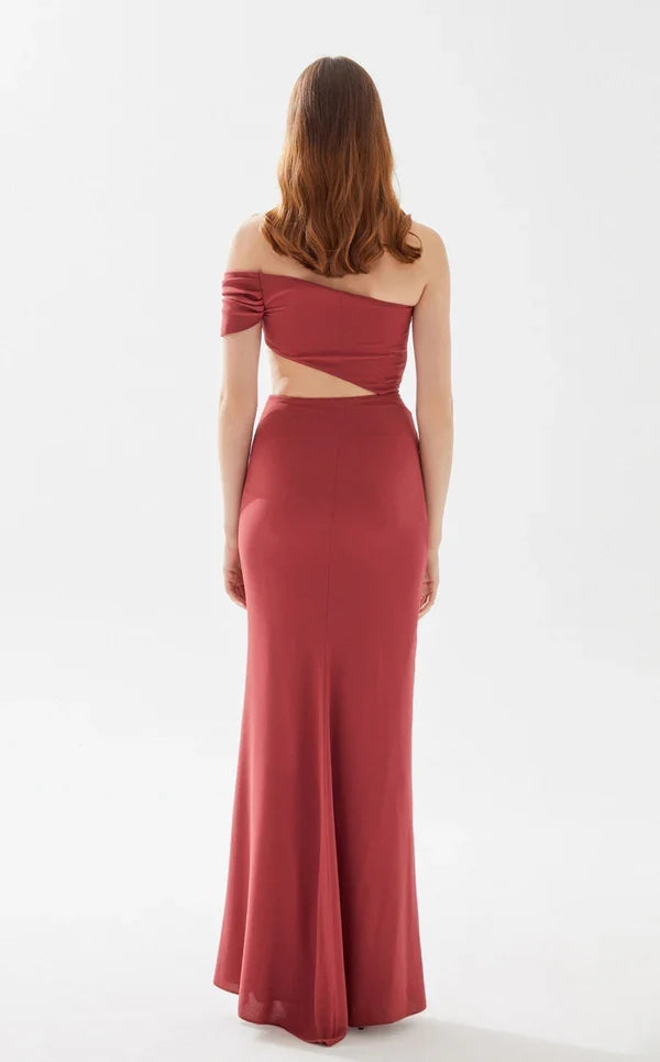 A-Line Floor-Length Evening Dress - Chloe Dress