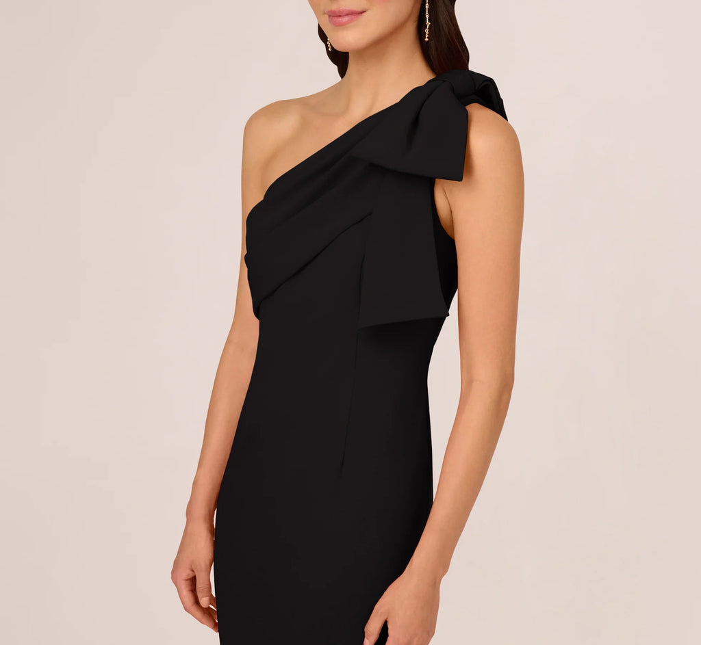 One-Shoulder Crepe Prom Dress - Chloe Dress