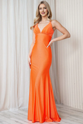 V-Neck Sequin Long Sleeve Dress - Chloe Dress