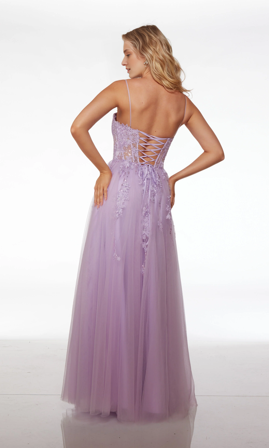 A-Line Chiffon Evening Gown - Chloe Dress