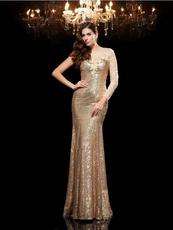 Mermaid Lace Three-Quarter Sleeve Dress - Chloe Dress