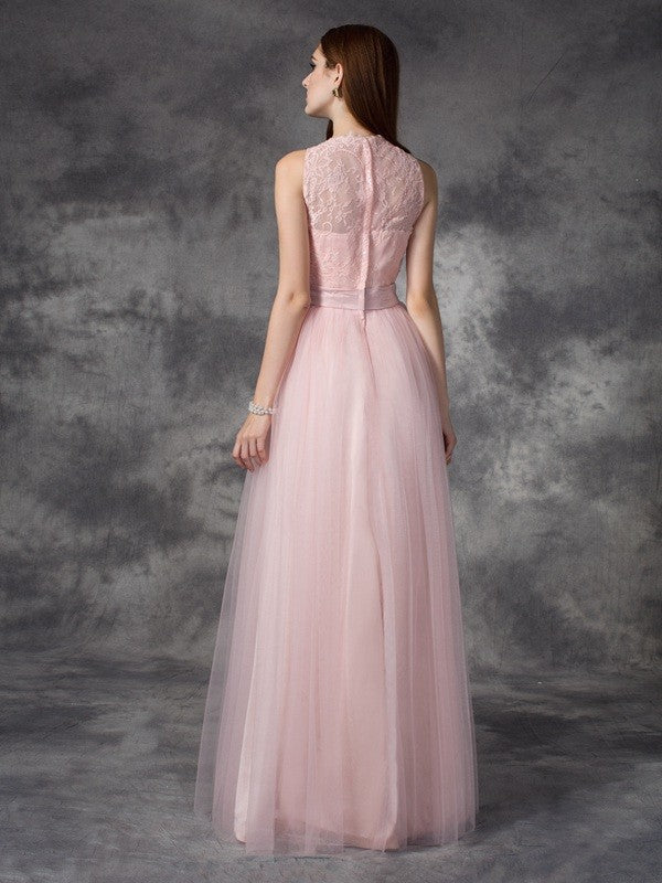 A-Line Sleeveless Tea-Length Dress - Chloe Dress