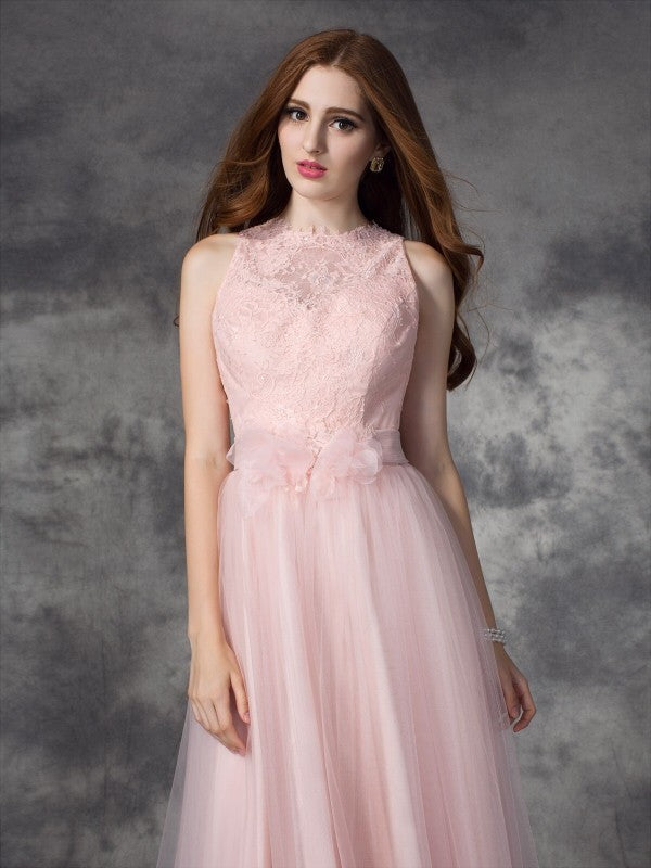 A-Line Sleeveless Tea-Length Dress - Chloe Dress