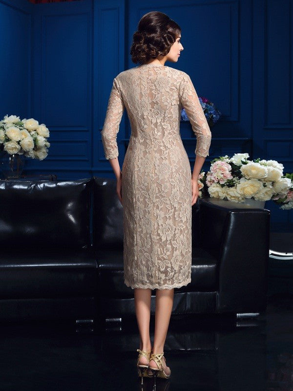 Sheath Lace Sleeveless Mini Dress - Chloe Dress