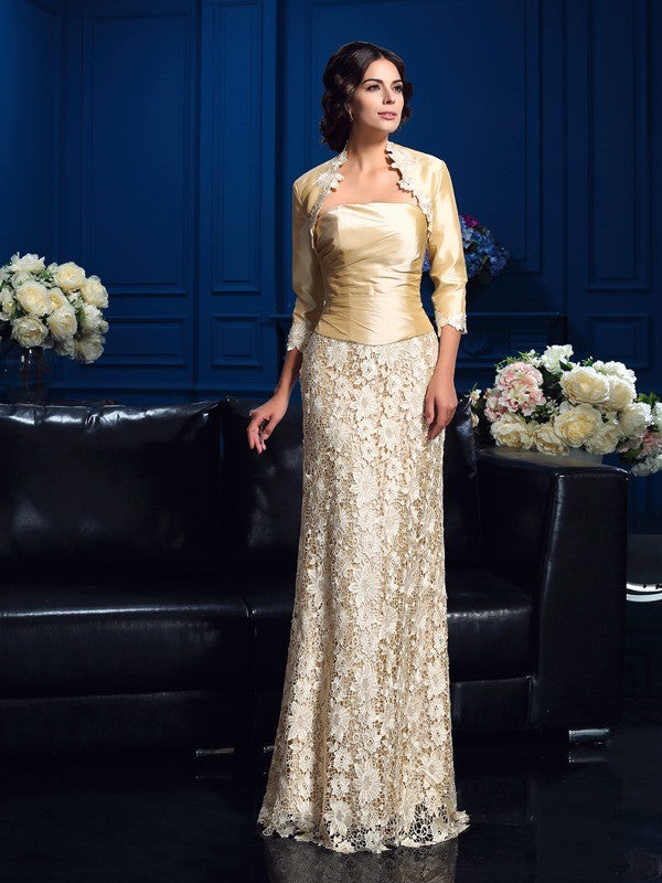 A-Line Strapless Lace Sleeveless Dress - Chloe Dress