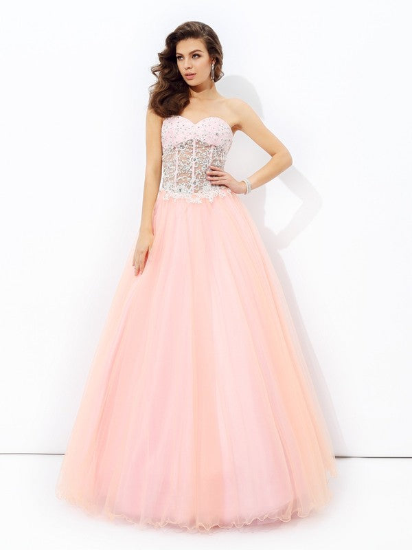A-Line Sweetheart Lace Sleeveless Dress - Chloe Dress