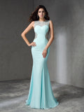 Mermaid Chiffon Sleeveless Dress - Chloe Dress