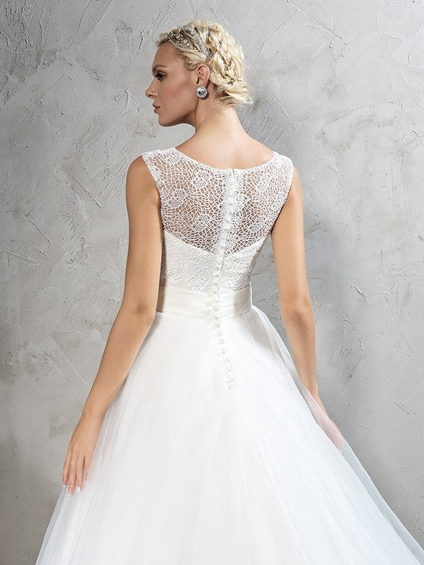 Ball Gown Sleeveless Wedding Gown - Chloe Dress