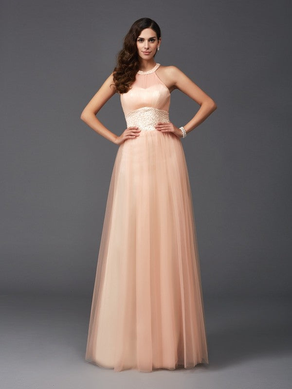 A-Line Halter Sleeveless Dress - Chloe Dress
