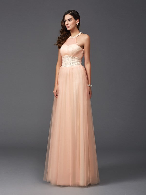A-Line Halter Sleeveless Dress - Chloe Dress