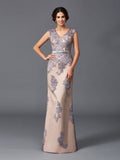 Sheath Satin Sleeveless Applique Dress - Chloe Dress