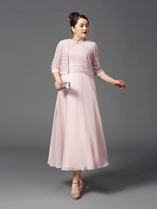 A-Line Chiffon Sleeveless Dress - Chloe Dress