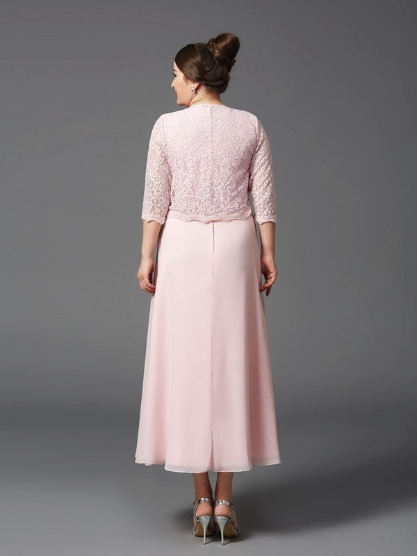 A-Line Chiffon Sleeveless Dress - Chloe Dress