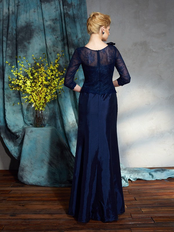 Mermaid Applique Tea-Length Dress - Chloe Dress